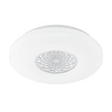 Eglo 96025 Capasso 1 LED Deckenleuchte 18W Stahl Weiss