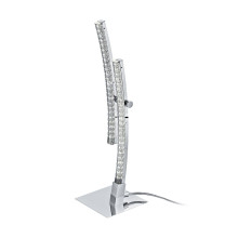 Eglo 96098 Pertini LED Tischleuchte 2x4,2W Stahl Alu Chrom