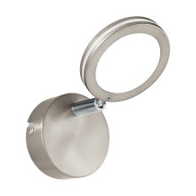 Eglo 97067 Karystos LED Spot 4W nickel chrom weiss