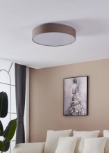 Eglo 97778 ROMAO 3 LED Deckenleuchte 36W Ø570mm Weiss Taupe Weiss Fernbedienung steuerbare Lichtfarbe dimmbar