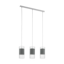 EGLO 97955 NORUMBEGA Pendelleuchte grau 3xE27