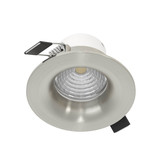 Eglo LED Einbauspot Saliceto dimmbar 4,8W warmweiss 2700K Nickel-matt Aluminium Ø9cm 98244