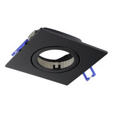 Eglo LED Einbauspot Saliceto dimmbar 4,8W warmweiss 2700K Schwarz Aluminium 9x9cm 98611