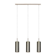 Eglo 98697 SELVINO E27 3-fach Hängeleuchte 710x100mm Goldfarben