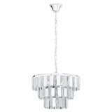 Eglo 99095 ERSEKA E14 5-fach Hängeleuchte Ø385mm Chrom