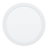 Eglo LED Einbauspot Fueva 5 dimmbar 17W warmweiss 3000K Weiss Stahl Ø22cm 99193