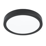 Eglo LED Aufbauleuchte Fueva 5 dimmbar 17W warmweiss 3000K Schwarz Stahl Ø21cm 99263