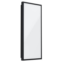 Eglo 99534 CASAZZA LED Außen-Wand-/Deckenleuchte 18,5W Schwarz Weiss Warmweiss IP44