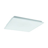 Eglo LED Deckenleuchte Herrora-Z Smart 6-flammig dimmbar 6x 5,3W CCT warm-/tageslichtweiss 2700-6500K Zigbee Weiss Aluminium 59,5x59,5cm 99548