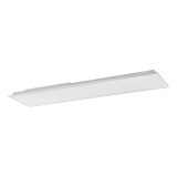 Eglo LED Deckenleuchte Herrora-Z Smart 3-flammig dimmbar 3x 10,5W CCT warm-/tageslichtweiss 2700-6500K Zigbee Weiss Aluminium 120x30cm 99549