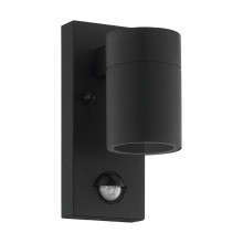Eglo 99571 RIGA 5 LED Außen-Wand-/Deckenleuchte 2,8W Sensor Schwarz IP44