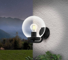 Eglo 99598 TAVERNA E27 Außen-Wand-/Deckenleuchte Schwarz IP44