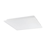 Eglo LED Deckenleuchte Herrora-Z Smart dimmbar 22W CCT warm-/tageslichtweiss 2700-6500K Zigbee Weiss Aluminium 45x45cm 99639