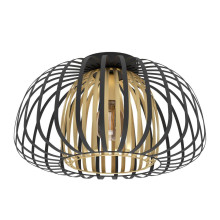 Eglo 99664 ENCINITOS E27 Deckenleuchte Ø450mm Schwarz Gold