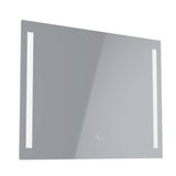 Eglo 99773 BUENAVISTA LED Wand-/Deckenleuchte 2x5,1W Touchschalter Spiegellampe Silber Neutralweiss IP44