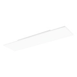 Eglo LED Deckenleuchte Turcona-CCT dimmbar 32,4W CCT warm-/tageslichtweiss 3000-6500K Weiss Aluminium Stahl 119x29cm 99836