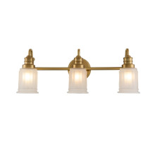Elstead Swell 3 Bad-Wandleuchte 3-flammig G9 dimmbar IP44 warmweiss 9W Gold