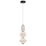 Elstead Bijou LED Pendelleuchte Mattes Schwarz Opal matt