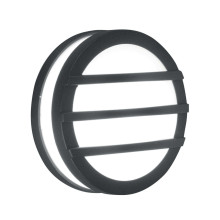 Elstead Ano LED Außen-Wandleuchte GX53 14cm gestreift rund Graphit IP54