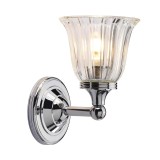 Elstead Austen LED Wandleuchte G9 22cm Poliertes Chrom IP44