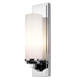 Elstead Amalia LED Wandleuchte G9 41cm Poliertes Chrom IP44