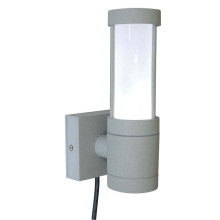 Elstead Beta LED Außen-Wandleuchte 3-fach Mattes Silber IP54