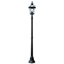 Elstead Ledbury Außen-Stehleuchte E27 192cm Schwarz IP44