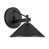 Elstead Ripley Außenwandleuchte E27 IP44 Schwarz Alu 19cm