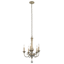 Elstead Rosalie Kronleuchter E14 5-fach 68cm Sterling Gold