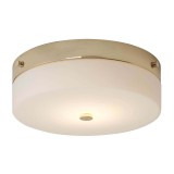 Elstead Tamar LED Deckenleuchte GX53 10cm Poliertes Gold