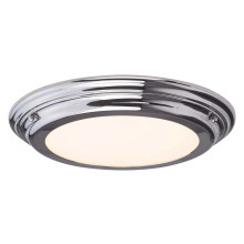 Elstead Welland LED Deckenleuchte 4cm Poliertes Chrom IP54