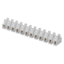 Emos Lüsterklemme 12-fach 1,5-6mm² 41A Weiß A4006