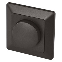 Emos Installationszubehör Dimmer für LED 3-100W Anthrazit A6003.1
