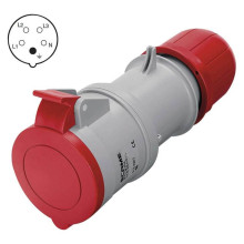 Emos CEE-Kupplung 5-polig 16A 400V IP44 Rot A6311