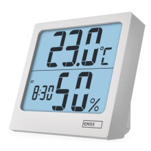 Emos Digitales Thermometer mit Hygrometer und Wecker E0114N