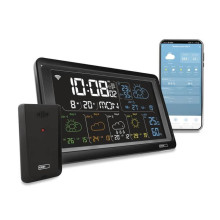 Emos Wetterstation GoSmart WiFi bis 3 Sensoren 80m E8610