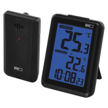 Emos Digitales Thermometer mit Funk-Sensor Wecker bis 50m E8636