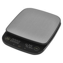 Emos Küchenwaage 3kg 0,1g ABS Edelstahl Schwarz EV029