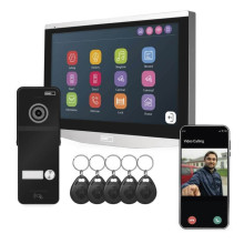 Emos Video-Türsprechanlage GoSmart IP-750A Set WiFi SD-Karte Cloud H4020