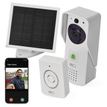 Emos Video-Türklingel GoSmart IP-09D WiFi Solarpanel IP44 H4030