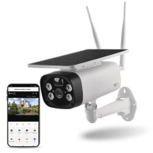Emos IP-Kamera GoSmart IP-600 EYE WiFi Bluetooth Solarpanel H4056