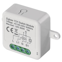 Emos GoSmart Schaltmodul IP-2101SZ ZigBee 1-Kanal mit N-Draht H5101