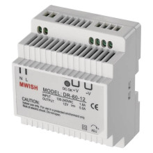 Emos Netzadapter 12V 5A DIN Tragschiene/Hutschiene Netzteil H7009