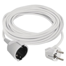 Emos Verlängerungskabel 10m 1,5mm² Weiß PVC P0120R