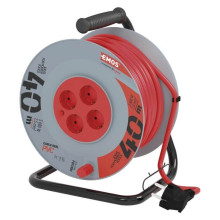 Emos Kabeltrommel 4-fach 40m 2,5mm² PVC P09240M