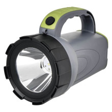 Emos LED Akku-Taschenlampe 300lm Grau-schwarz-grün 16x10cm P2311