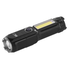 Emos LED Akku-Taschenlampe 150lm Schwarz P3214