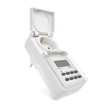 Emos Zeitschaltuhr digital IP44 für Außen 10 Programme P5525N