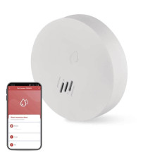 Emos GoSmart Wassermelder Wasserleckalarm ZigBee IP65 Alarmspeicher P56000S