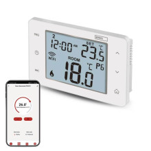 Emos Raumthermostat GoSmart WiFi programmierbar verkabelt 5-35°C P56201